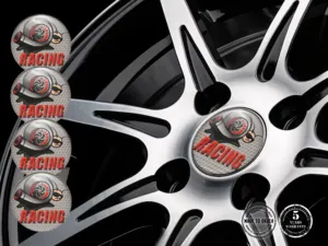 Sticker Silicone Design Dynamic Racing Momentum Boost